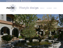 Tablet Screenshot of nuclei.co.za