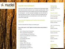 Tablet Screenshot of nuclei.com.au